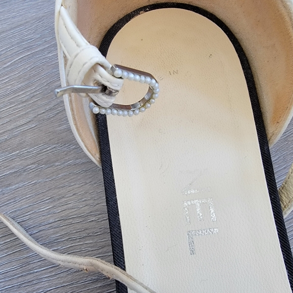 Chanel Rome 2016 pearl pointed toe ballet flats 40 - Picture 6 of 16